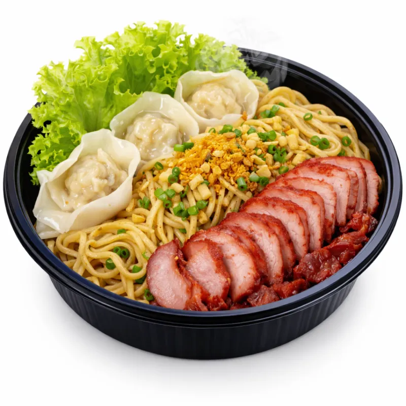 ราเมน บะหมี่ เกี๊ยว หมูย่างอบน้ำผึ้ง